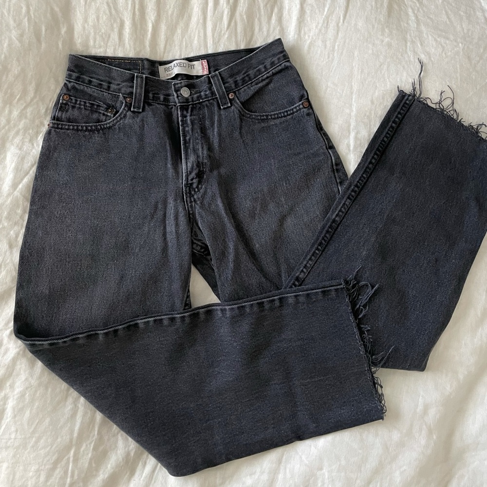 Levi’s Vintage 550 Relaxed Fit + Perfectly Worn Rigid Jeans
